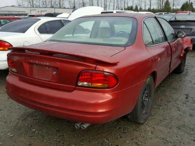 1G3WS52K5WF366719 - 1998 OLDSMOBILE INTRIGUE G BURGUNDY photo 4