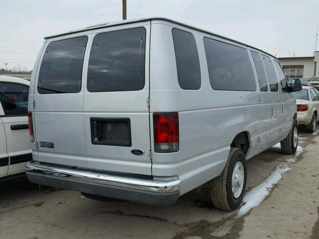 1FBSS31L24HB33173 - 2004 FORD ECONOLINE GRAY photo 4