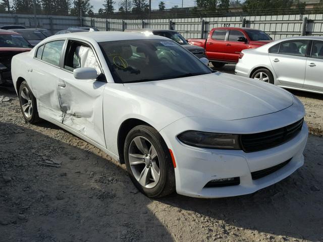 2C3CDXHGXGH132236 - 2016 DODGE CHARGER SX WHITE photo 1