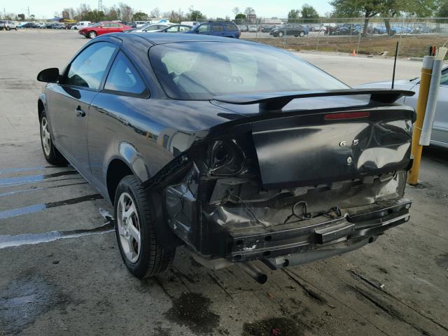 1G2AL15F577357226 - 2007 PONTIAC G5 BLACK photo 3