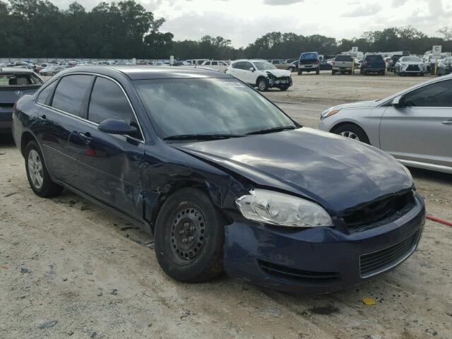 2G1WB55KX79246512 - 2007 CHEVROLET IMPALA LS BLUE photo 1