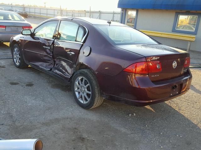 1G4HD57236U221701 - 2006 BUICK LUCERNE CX BURGUNDY photo 3