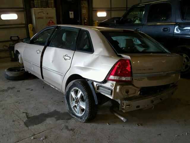 1G1ZT64855F169591 - 2005 CHEVROLET MALIBU MAX 棕色 照片 3