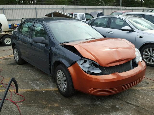 1G1AS58H297137587 - 2009 CHEVROLET COBALT LS BLUE photo 1