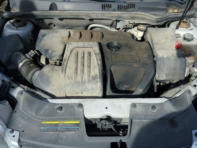 1G1AL55F077329524 - 2007 CHEVROLET COBALT LT SILVER photo 7