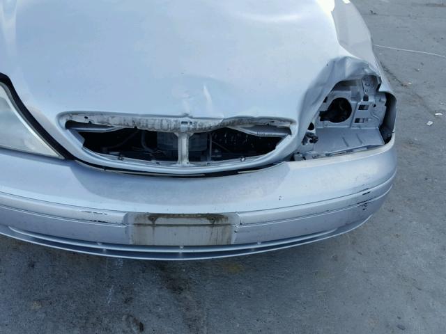 1MEFM55S2YA628734 - 2000 MERCURY SABLE LS P SILVER photo 9