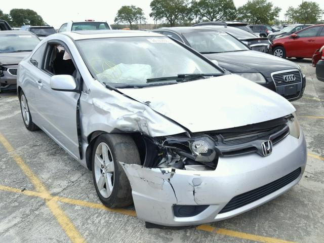 2HGFG12838H527909 - 2008 HONDA CIVIC EX SILVER photo 1