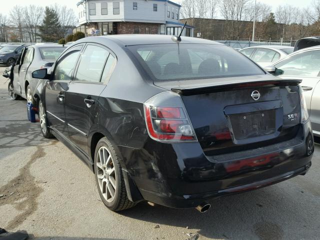 3N1CB61E18L608311 - 2008 NISSAN SENTRA SE- BLUE photo 3