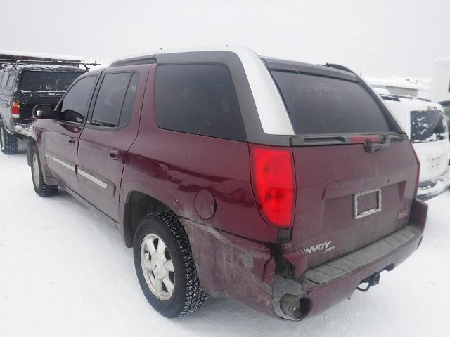 1GKES12SX46156848 - 2004 GMC ENVOY XUV MAROON photo 3