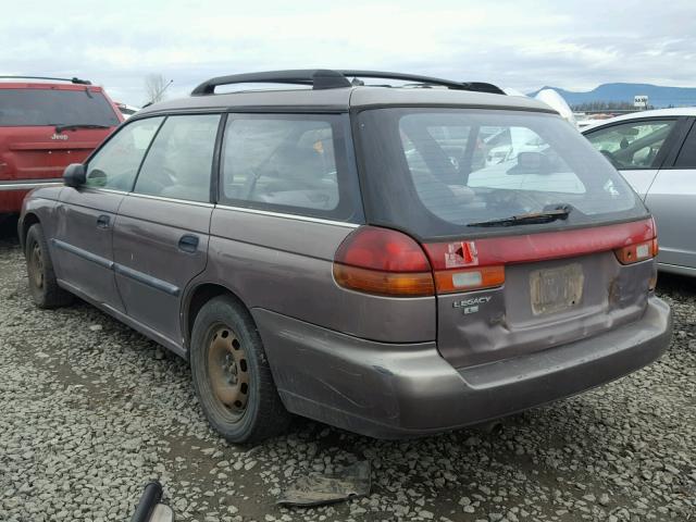 4S3BK6356S7349283 - 1995 SUBARU LEGACY L/O BROWN photo 3