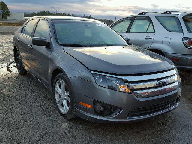 3FAHP0HA3CR226491 - 2012 FORD FUSION SE CHARCOAL photo 1