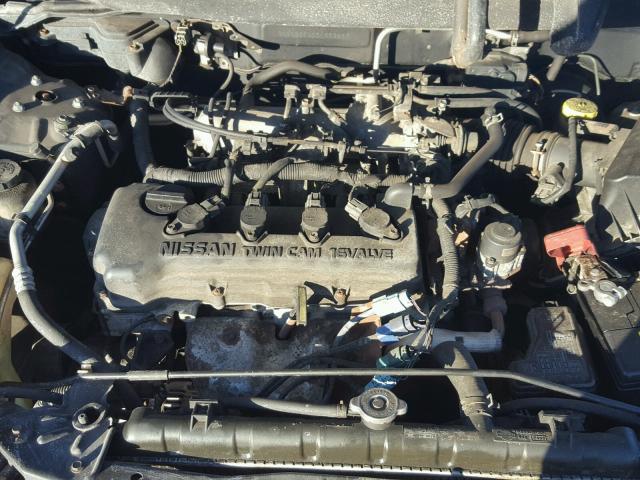 3N1CB51D01L513617 - 2001 NISSAN SENTRA XE BLACK photo 7