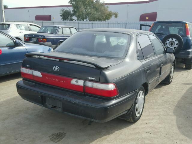 1NXBB02E9VZ624614 - 1997 TOYOTA COROLLA DX BLACK photo 4