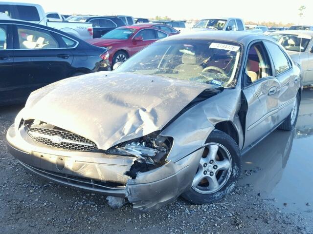 1FAFP53253G160697 - 2003 FORD TAURUS SE BEIGE photo 2