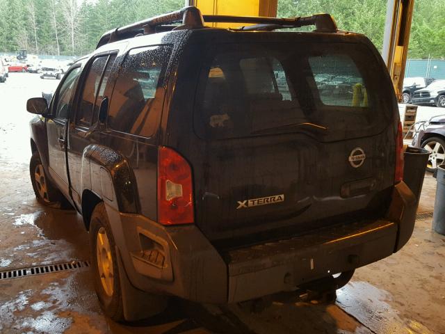 5N1AN08W36C552870 - 2006 NISSAN XTERRA OFF BLACK photo 3