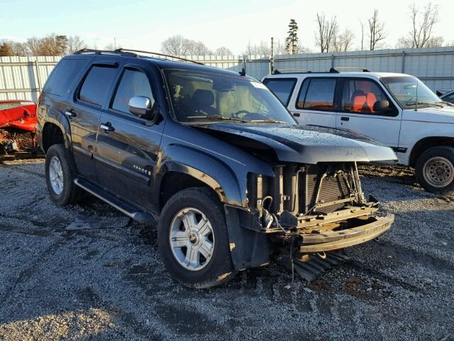 1GNFK13078R201009 - 2008 CHEVROLET TAHOE K150 BLACK photo 1