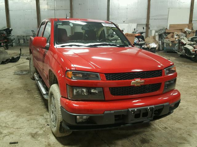 1GCHTCFE6C8167337 - 2012 CHEVROLET COLORADO L RED photo 1