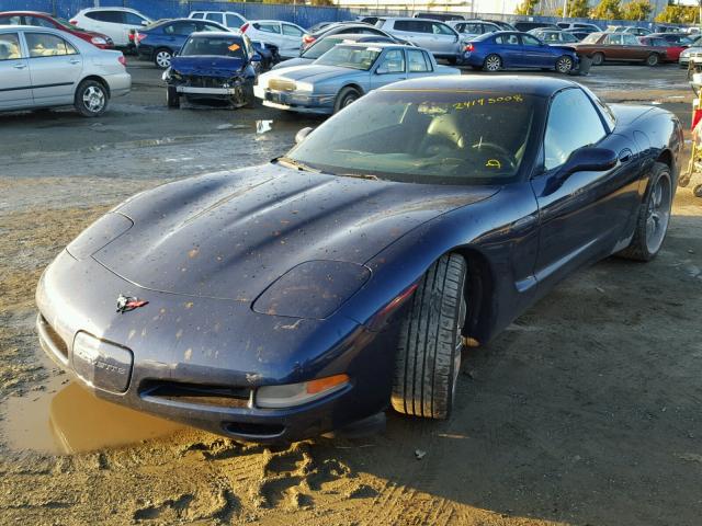 1G1YY22GXY5116525 - 2000 CHEVROLET CORVETTE BLUE photo 2