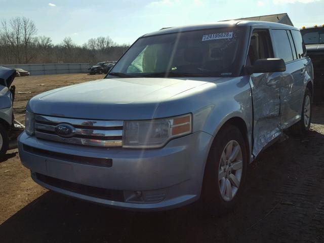 2FMDK51C59BA26330 - 2009 FORD FLEX SE BLUE photo 2