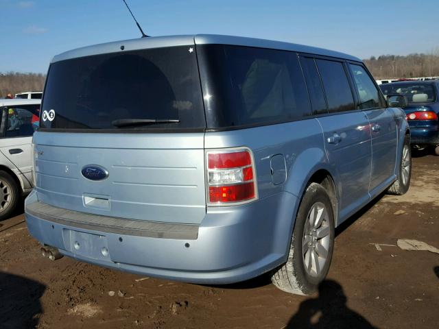 2FMDK51C59BA26330 - 2009 FORD FLEX SE BLUE photo 4