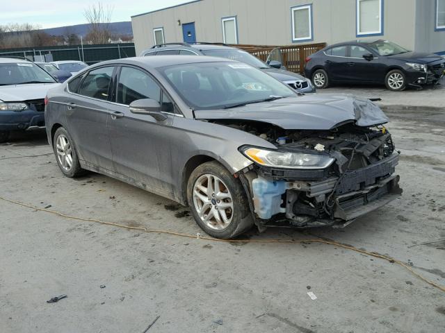 3FA6P0H76DR104849 - 2013 FORD FUSION SE GRAY photo 1