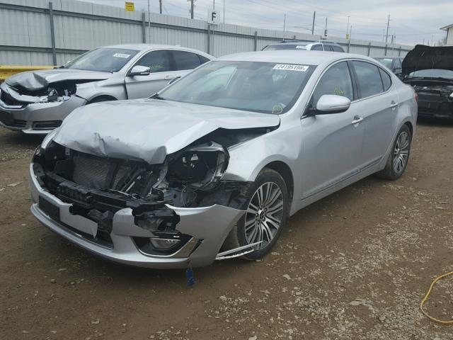 KNALN4D7XG5216462 - 2016 KIA CADENZA LU SILVER photo 2