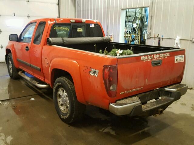 1GCDT49E488182751 - 2008 CHEVROLET COLORADO L ORANGE photo 3