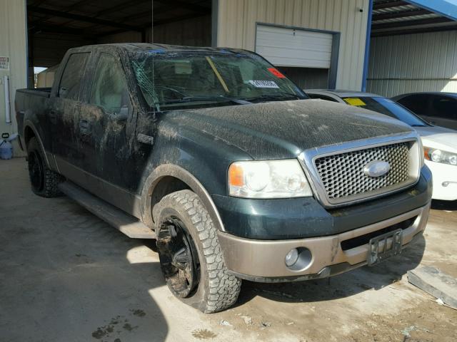 1FTPW12V76FB44520 - 2006 FORD F150 SUPER GREEN photo 1