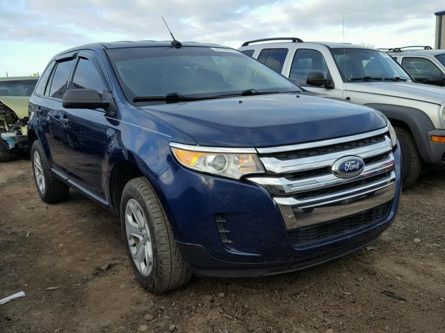 2FMDK4GC3CBA83473 - 2012 FORD EDGE SE BLUE photo 1