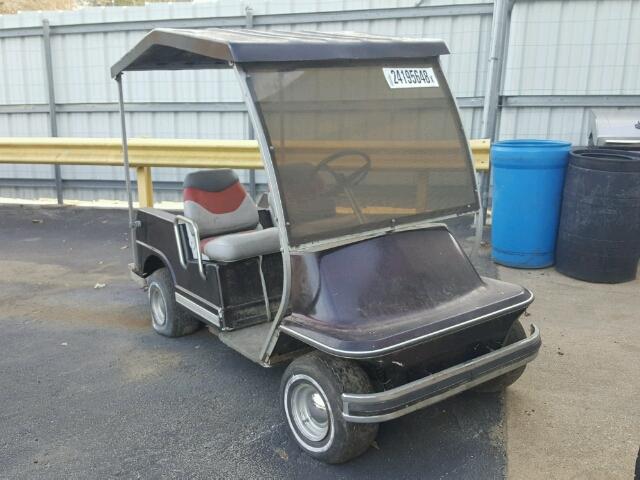 32680 - 1990 GOLF GOLF CART MAROON photo 1