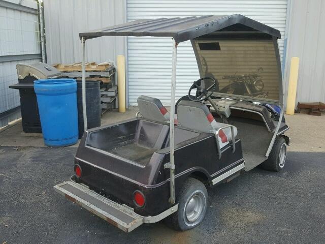 32680 - 1990 GOLF GOLF CART MAROON photo 4