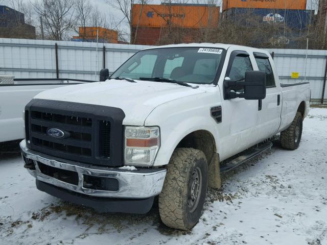 1FTSW2B54AEB28578 - 2010 FORD F250 SUPER WHITE photo 2