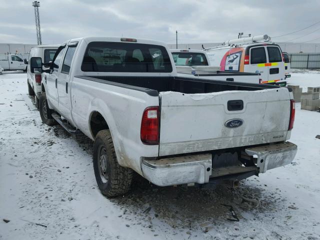 1FTSW2B54AEB28578 - 2010 FORD F250 SUPER WHITE photo 3