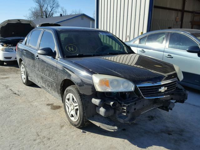 1G1ZS58F77F303106 - 2007 CHEVROLET MALIBU LS BLACK photo 1