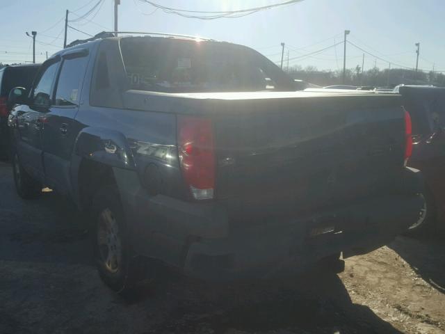 3GNEK12Z86G115927 - 2006 CHEVROLET AVALANCHE BLUE photo 3