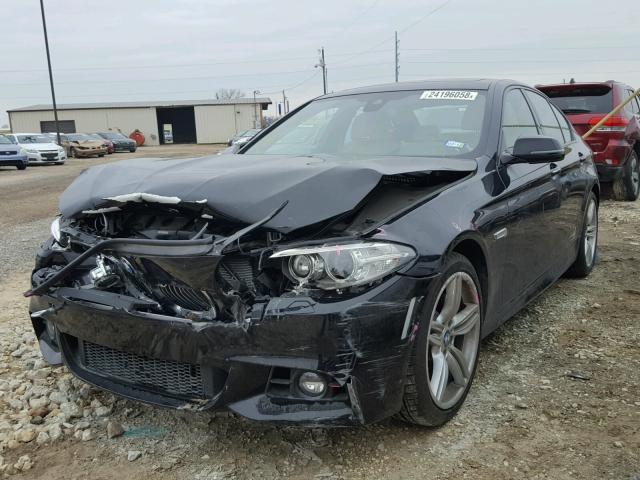 WBA5B1C5XFG125291 - 2015 BMW 535 I BLACK photo 2