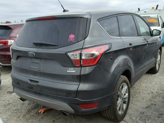 1FMCU0GD2HUC48812 - 2017 FORD ESCAPE SE GRAY photo 4