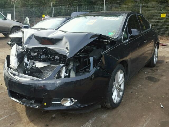 1G4PP5SK2D4154564 - 2013 BUICK VERANO BLACK photo 2