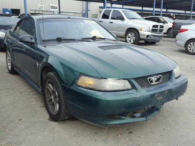 1FAFP40431F122033 - 2001 FORD MUSTANG GREEN photo 1