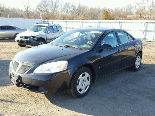 1G2ZF55B264244509 - 2006 PONTIAC G6 SE BLACK photo 2