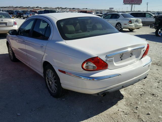 SAJWA51A87WJ15885 - 2007 JAGUAR X-TYPE 3.0 WHITE photo 3