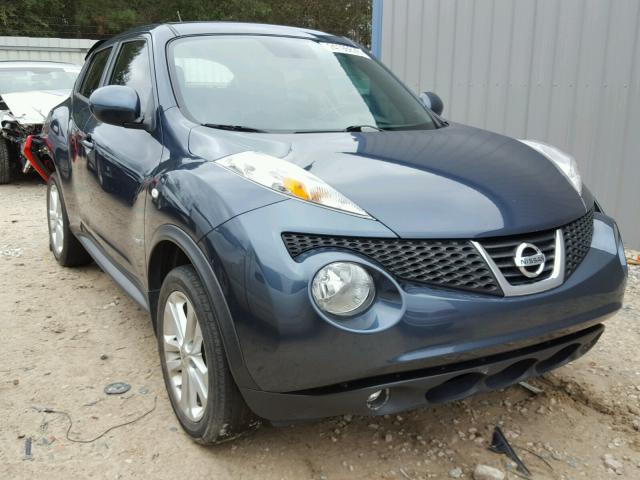 JN8AF5MR3ET361127 - 2014 NISSAN JUKE S BLUE photo 1