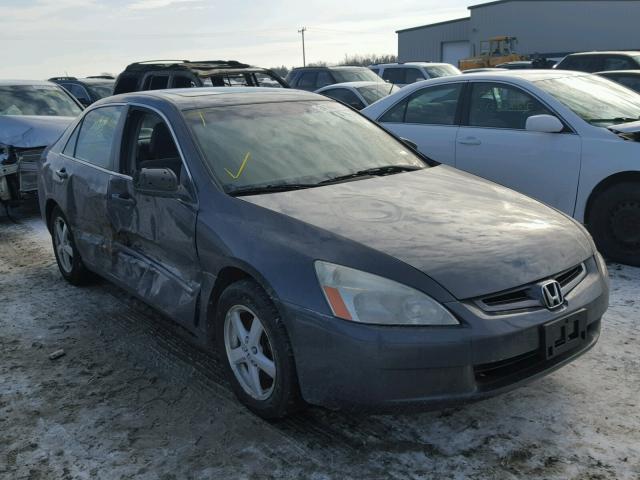 1HGCM56735A104309 - 2005 HONDA ACCORD EX GRAY photo 1