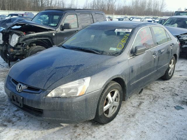 1HGCM56735A104309 - 2005 HONDA ACCORD EX GRAY photo 2