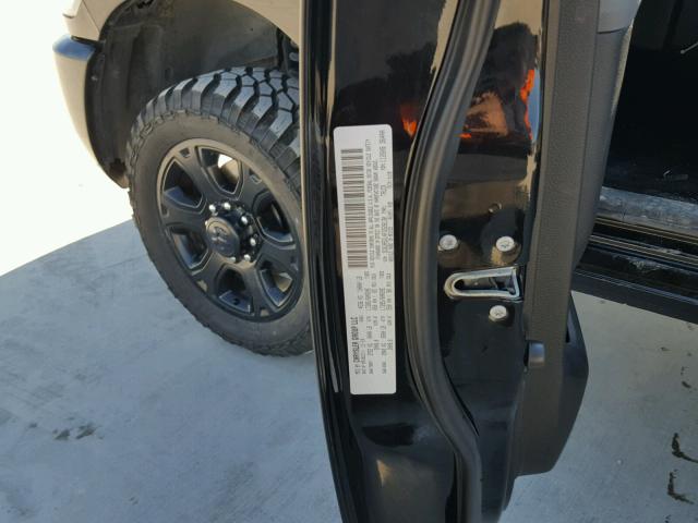 3C6UR5DL4FG528130 - 2015 RAM 2500 SLT 黑色 照片 10