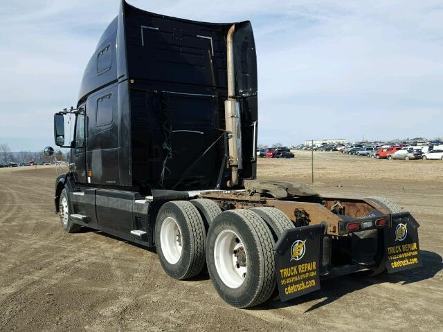 4V4NC9GH75N357431 - 2005 VOLVO VN VNL BLACK photo 3