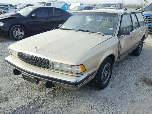 1G4AG85N1P6484962 - 1993 BUICK CENTURY SP GOLD photo 2