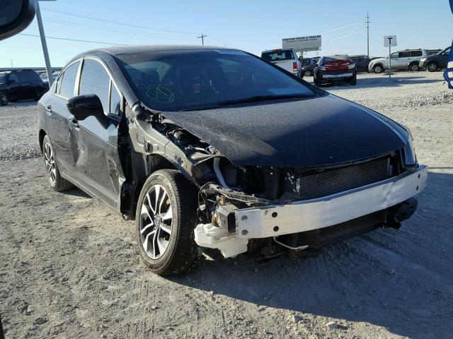 19XFB2F83FE038545 - 2015 HONDA CIVIC EX შავი ფოტო 1