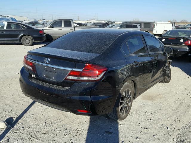 19XFB2F83FE038545 - 2015 HONDA CIVIC EX შავი ფოტო 4