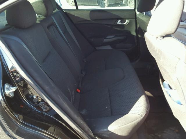 19XFB2F83FE038545 - 2015 HONDA CIVIC EX შავი ფოტო 6